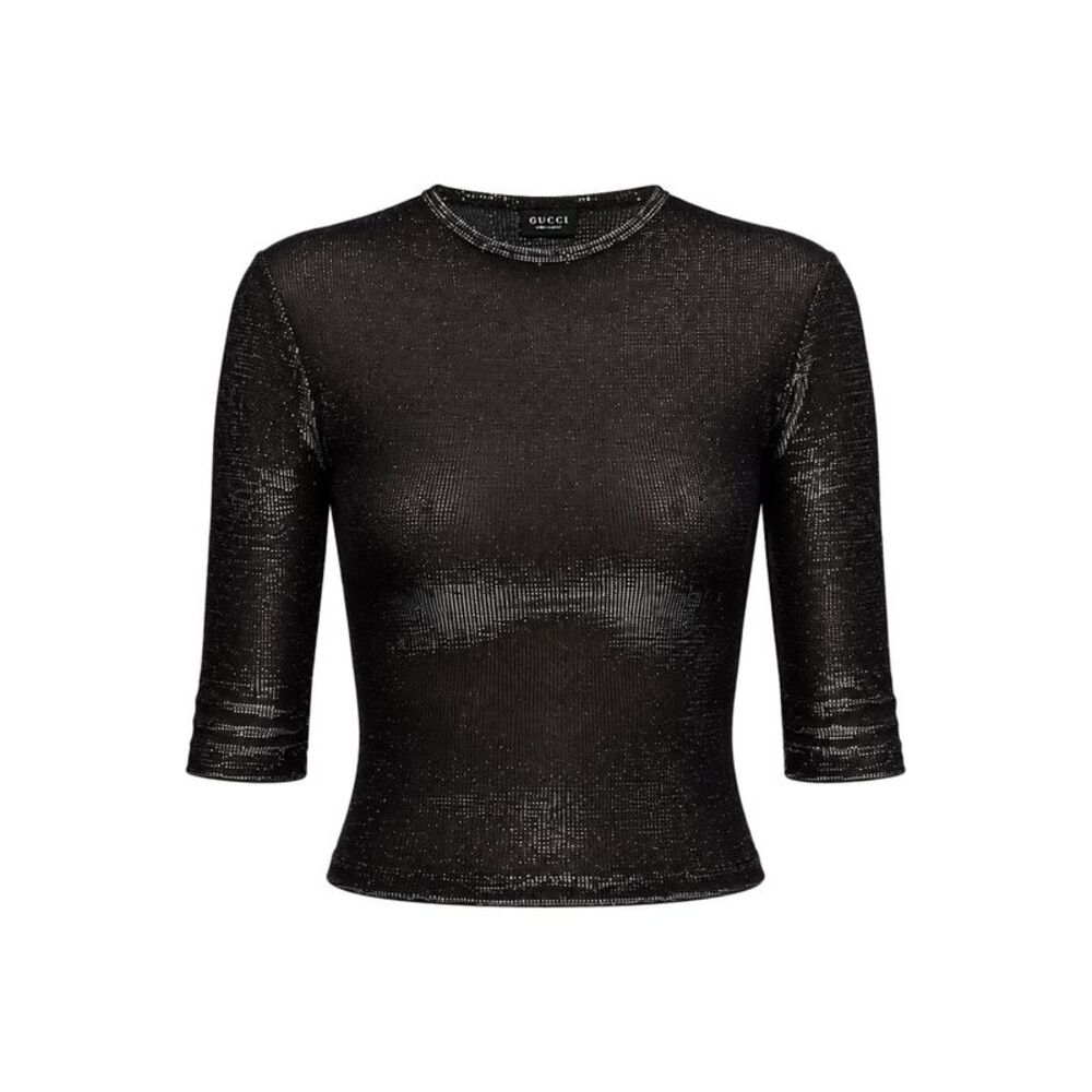 Gucci Women Iridescent Jersey Top
